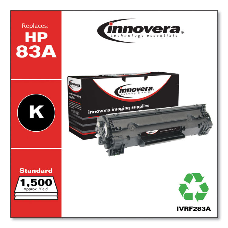 Remanufactured Black Toner, Replacement for 83A (CF283A), 1,500 Page-Yield 2