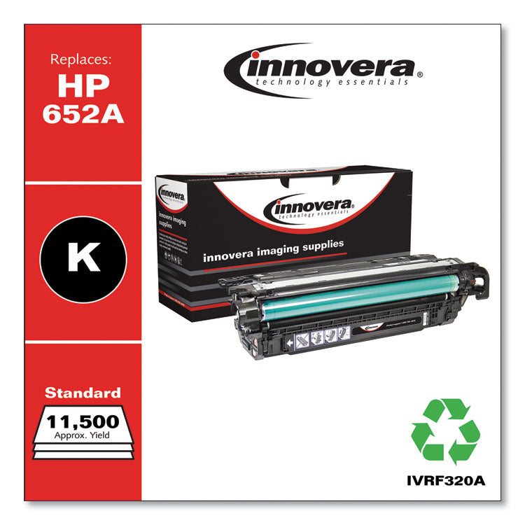 Remanufactured Black Toner, Replacement for 652A (CF320A), 11,500 Page-Yield 2