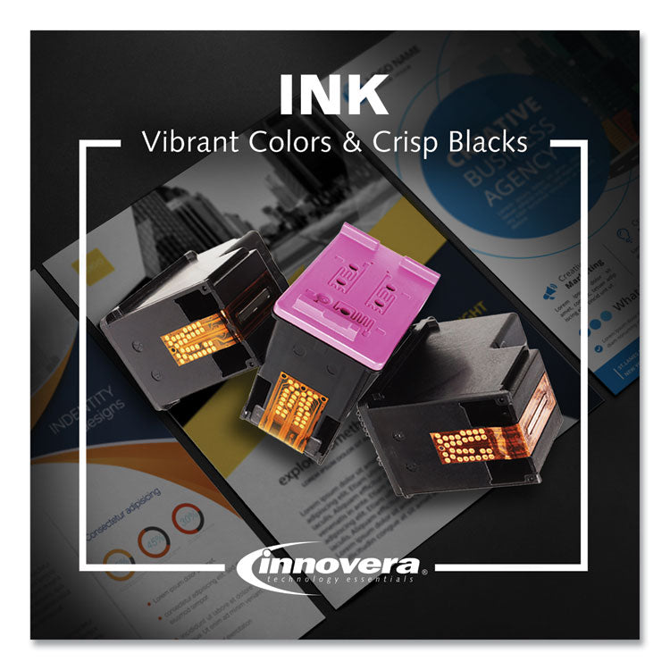 Remanufactured Black/Tri-Color Ink, Replacement for 60 (N9H63FN), 200/165 Page-Yield 3