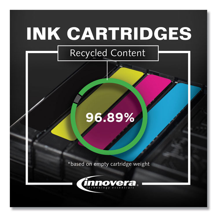 Remanufactured Black/Tri-Color Ink, Replacement for 60 (N9H63FN), 200/165 Page-Yield 7