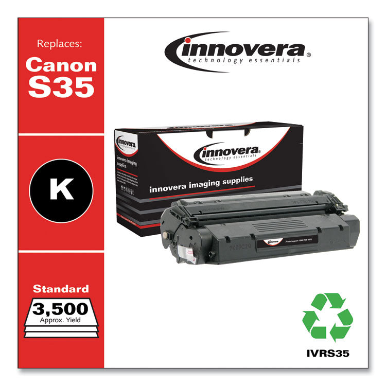 Remanufactured Black Toner, Replacement for S35 (7833A001AA), 3,500 Page-Yield 2