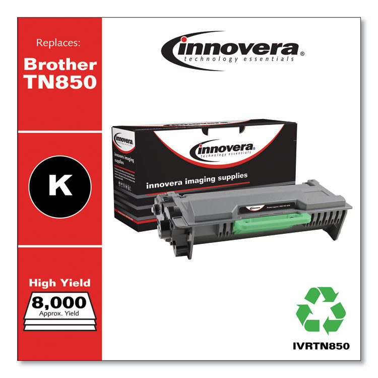 Remanufactured Black High-Yield Toner, Replacement for TN850, 8,000 Page-Yield 2