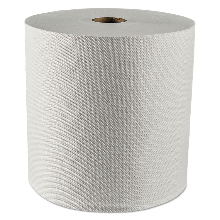 Hard Roll Paper Towels with Premium Absorbency Pockets, 1-Ply, 8" x 425 ft, 1.5" Core, White, 12 Rolls/Carton 1