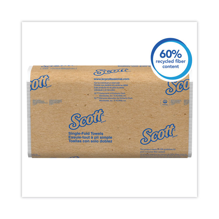 Essential Single-Fold Towels, Absorbency Pockets, 9.3 x 10.5, 250/Pack, 16 Packs/Carton 3