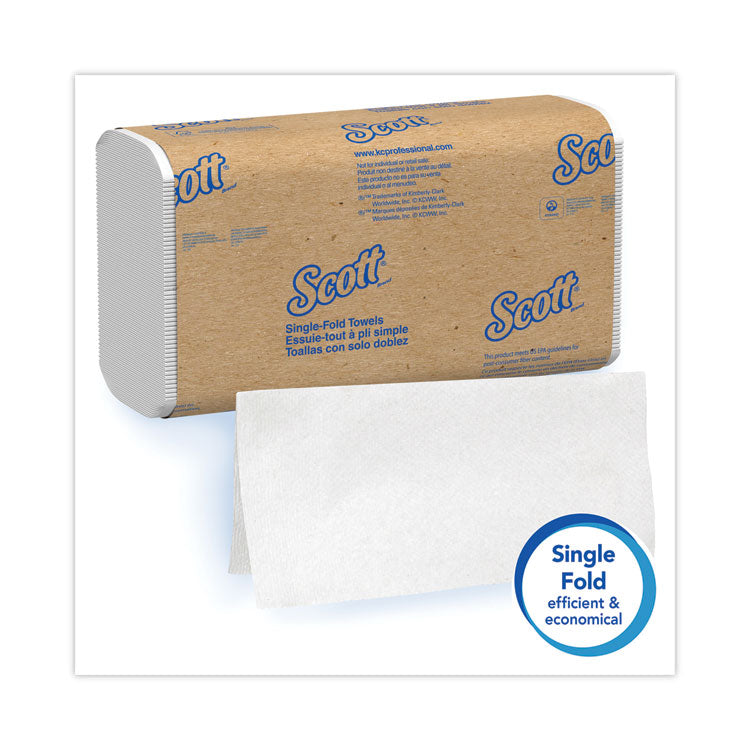 Essential Single-Fold Towels, Absorbency Pockets, 9.3 x 10.5, 250/Pack, 16 Packs/Carton 4