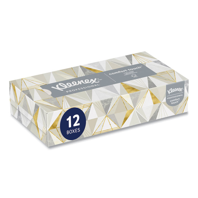 White Facial Tissue for Business, 2-Ply, 125 Sheets/Box, 12 Boxes/Carton 2