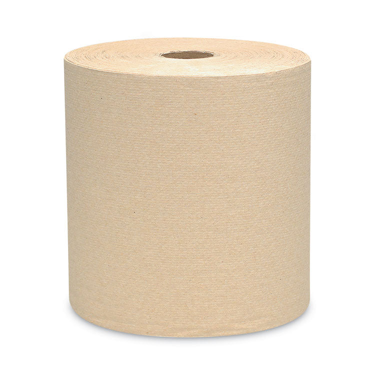 Essential Hard Roll Towels for Business, 1-Ply, 8" x 800 ft, 1.5" Core, Natural, 12 Rolls/Carton 1