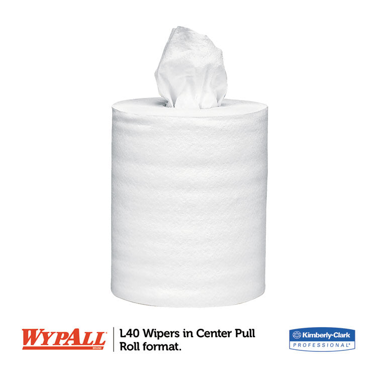 L40 Towels, Center-Pull, 10 x 13.2, White, 200/Roll, 2/Carton 2