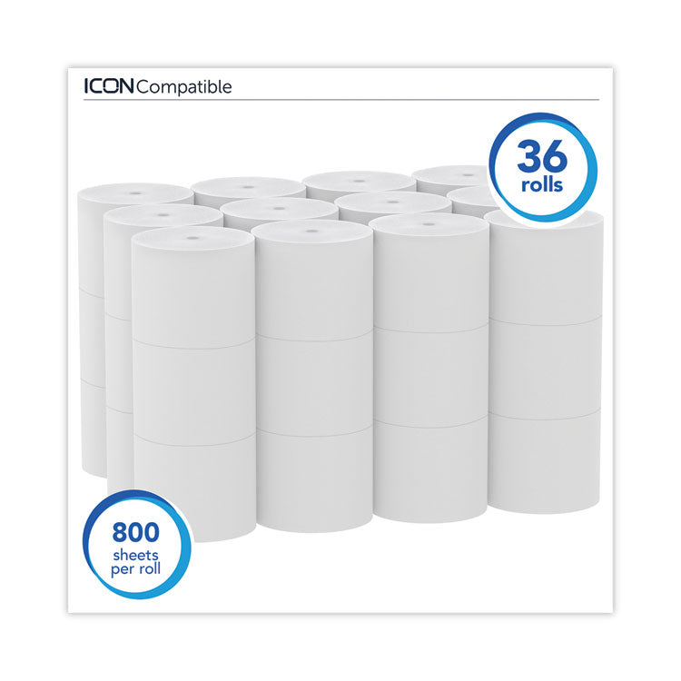 Essential Extra Soft Coreless Standard Roll Bath Tissue, Septic Safe, 2-Ply, White, 800 Sheets/roll, 36 Rolls/carton 2