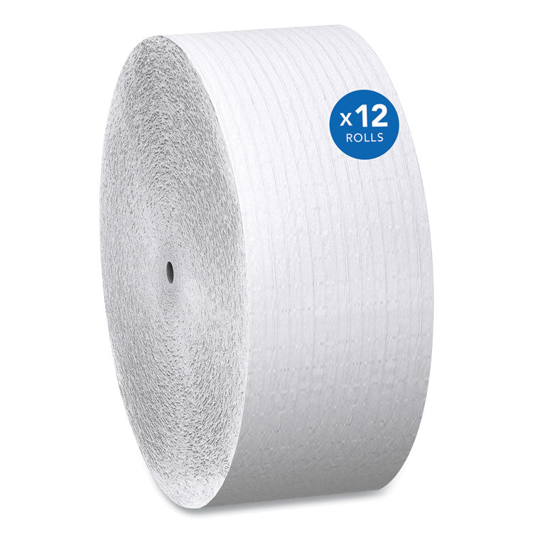 Essential Coreless JRT, Septic Safe, 1-Ply, White, 3.75 x 2,300 ft, 12 Rolls/Carton 1