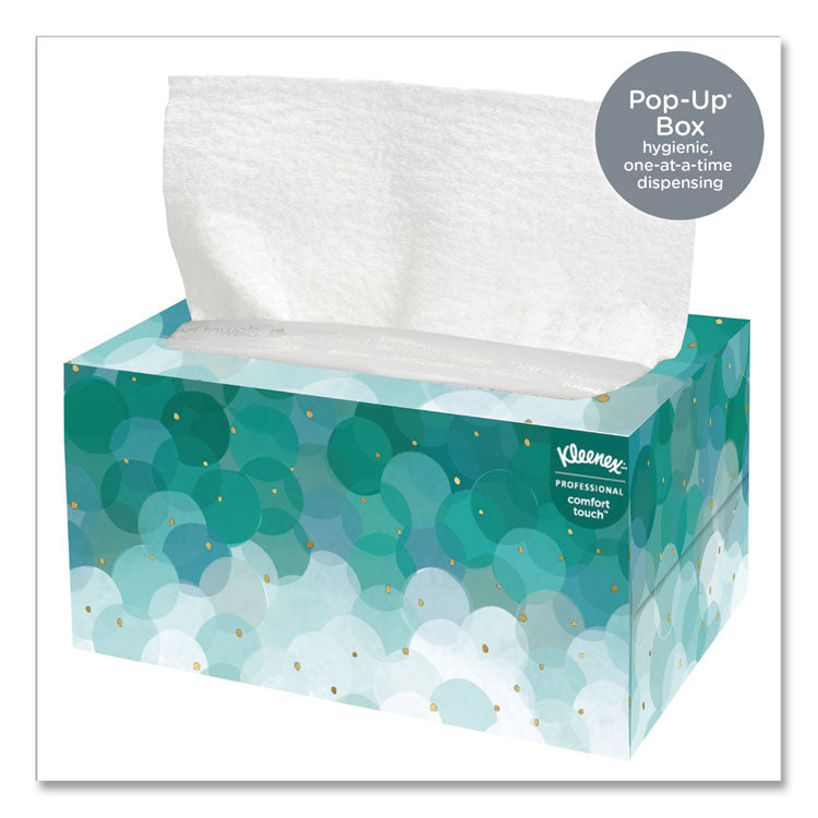 Ultra Soft Hand Towels, POP-UP Box, 1-Ply, 8.9 x 10, White, 70/Box, 18 Boxes/Carton 3