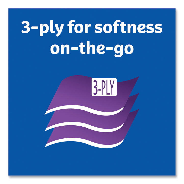 On The Go Packs Facial Tissues, 3-Ply, White, 10 Sheets/Pouch, 3 Pouches/Pack, 36 Packs/Carton 8