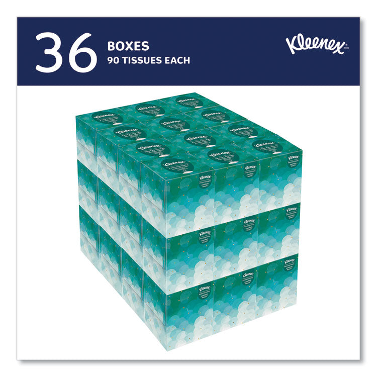 Boutique White Facial Tissue for Business, Pop-Up Box, 2-Ply, 95 Sheets/Box, 36 Boxes/Carton 3