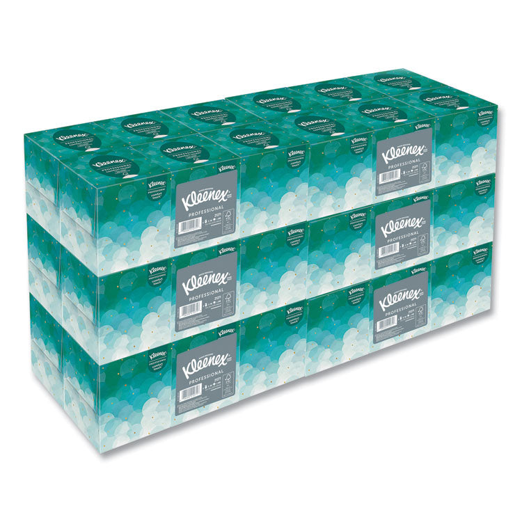 Boutique White Facial Tissue for Business, Pop-Up Box, 2-Ply, 95 Sheets/Box, 6 Boxes/Pack, 6 Packs/Carton 1