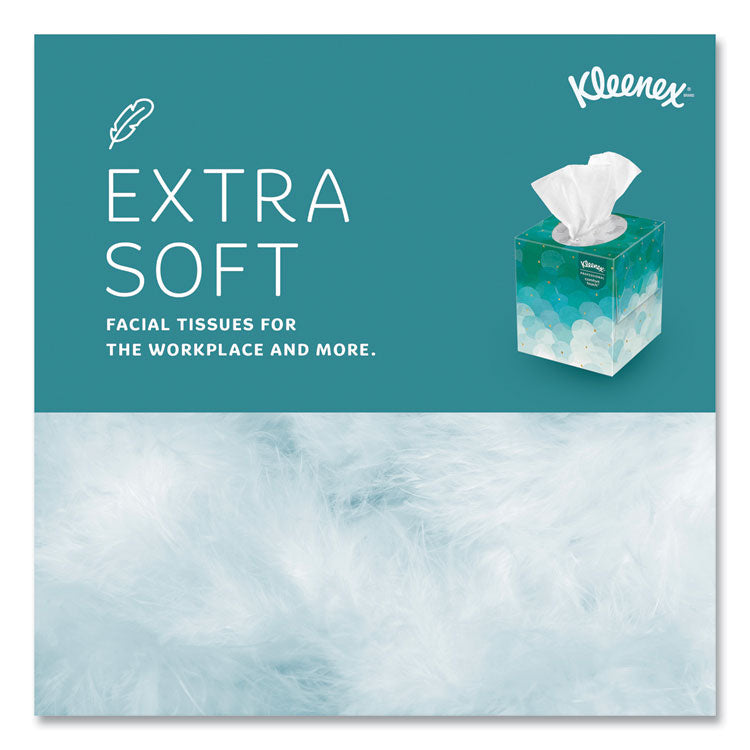 Boutique White Facial Tissue for Business, Pop-Up Box, 2-Ply, 95 Sheets/Box, 6 Boxes/Pack 5