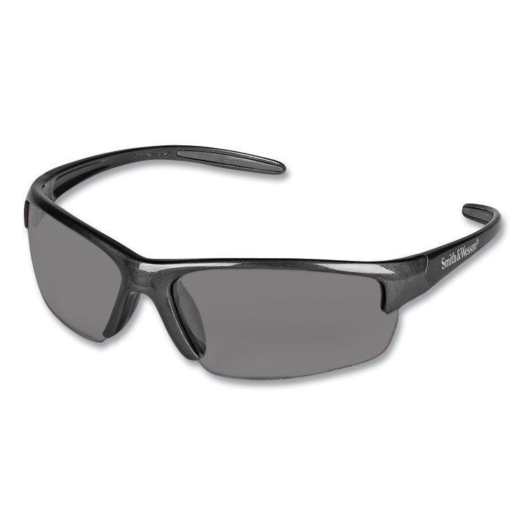 Equalizer Safety Glasses, Gunmetal Frame, Smoke Lens, 12/Box 6