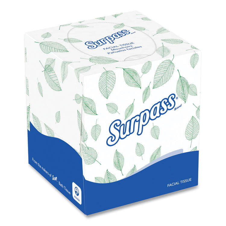 Facial Tissue for Business, 2-Ply, White, Pop-Up Box, 90/Box, 36 Boxes/Carton 2