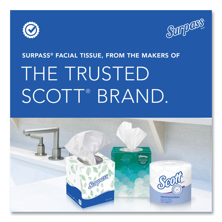 Facial Tissue for Business, 2-Ply, White, Pop-Up Box, 90/Box, 36 Boxes/Carton 4