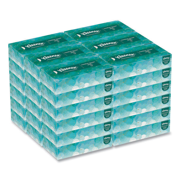 White Facial Tissue for Business, 2-Ply, White, Pop-Up Box, 100 Sheets/Box, 36 Boxes/Carton 1