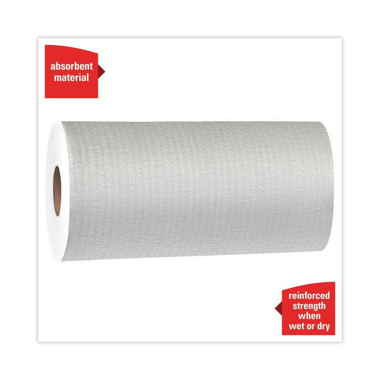 General Clean X60 Cloths, Small Roll, 9.8 x 13.4, White, 130/Roll, 12 Rolls/Carton 5