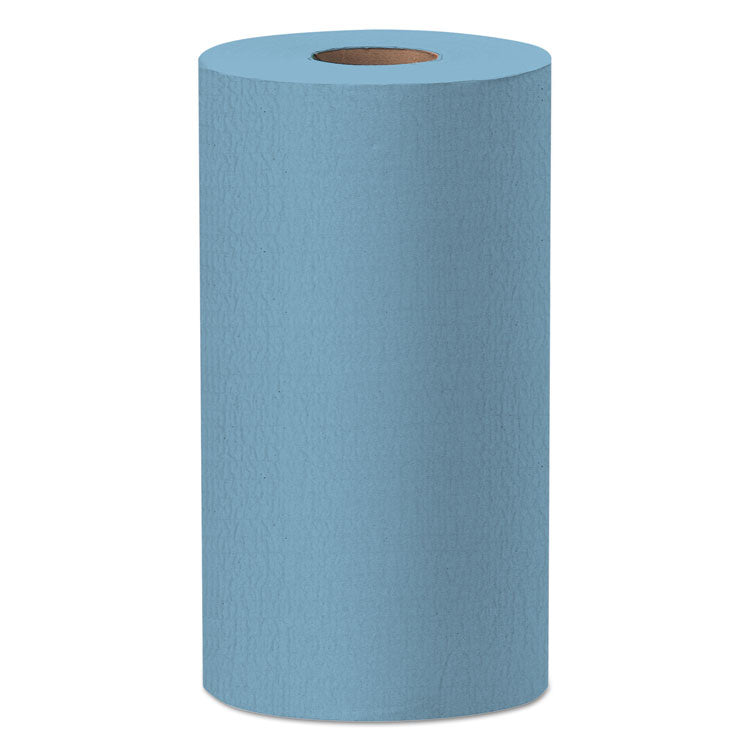 General Clean X60 Cloths, Small Roll, 9.8 x 13.4, Blue, 130/Roll, 12 Rolls/Carton 1