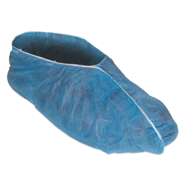 A10 Light Duty Shoe Covers, Polypropylene, One Size Fits All, Blue, 300/Carton 1