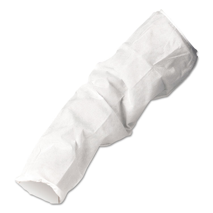 A20 Sleeve Protectors, MICROFORCE Barrier SMS Fabric, One Size Fits All, White, 200/Carton 1