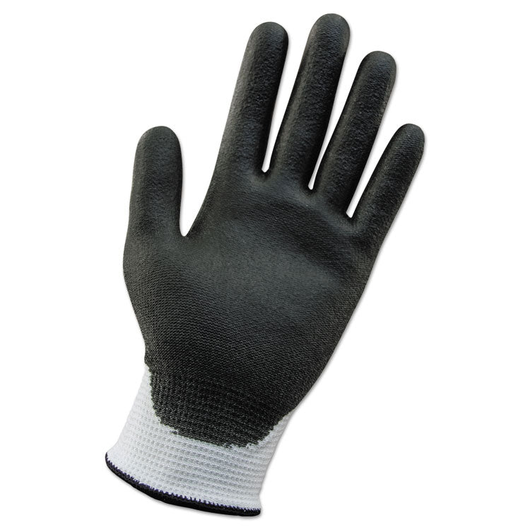 G60 ANSI Level 2 Cut-Resistant Gloves, 220 mm Length, Small, White/Black, 12 Pairs 1