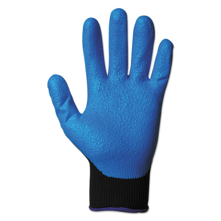 G40 Foam Nitrile Coated Gloves, 230 mm Length, Medium/Size 8, Blue, 12 Pairs 2