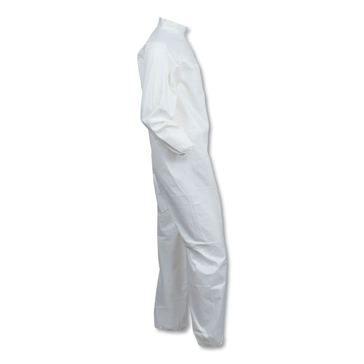 A40 Elastic-Cuff and Ankles Coveralls, White, Large, 25/Carton 5