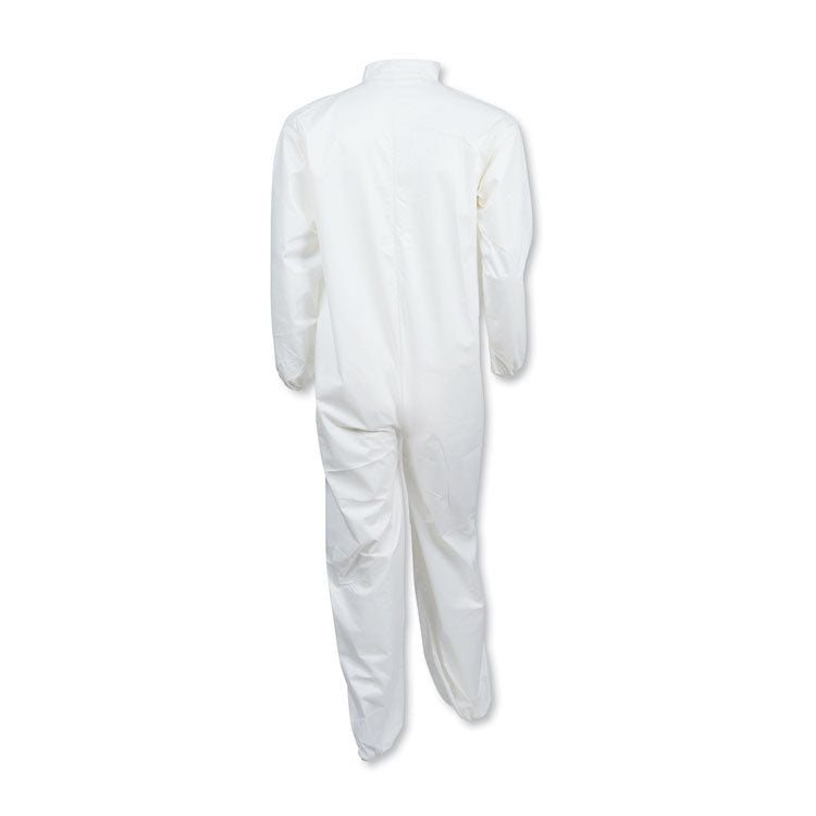 A40 Coveralls, Elastic Wrists/ankles, X-Large, White 6