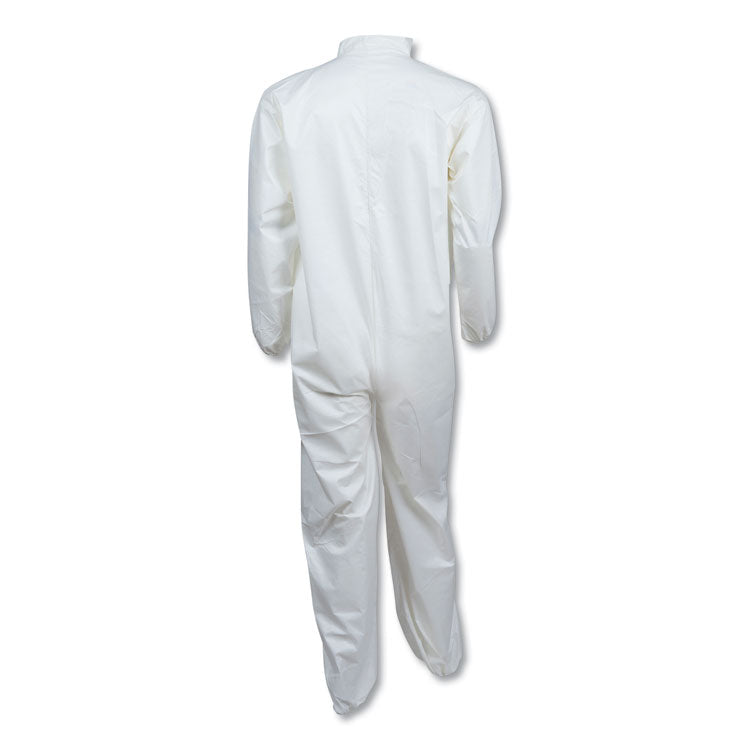 A40 Elastic-Cuff And Ankles Coveralls, 4x-Large, White, 25/carton 4