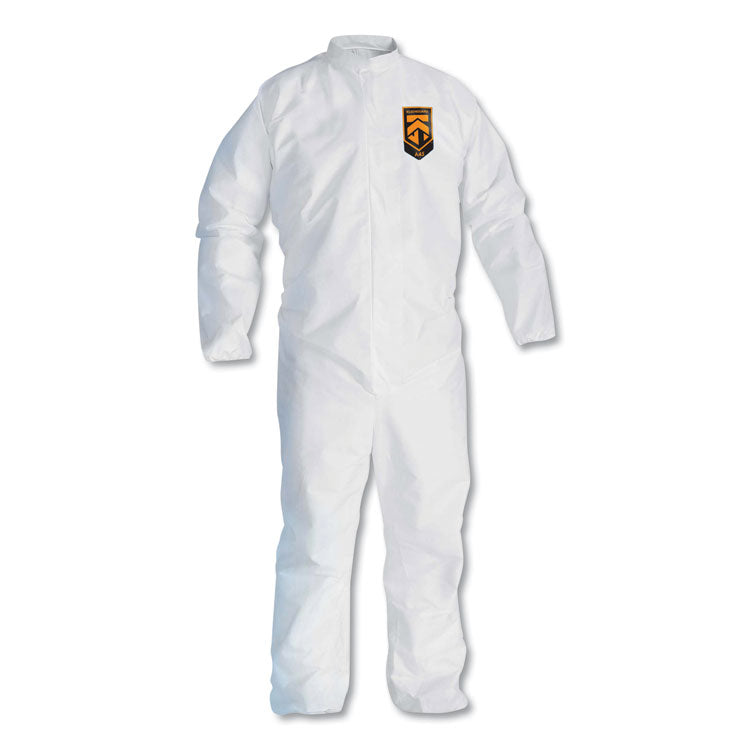 A30 Elastic-Back Coveralls, White, X-Large, 25/Carton 1