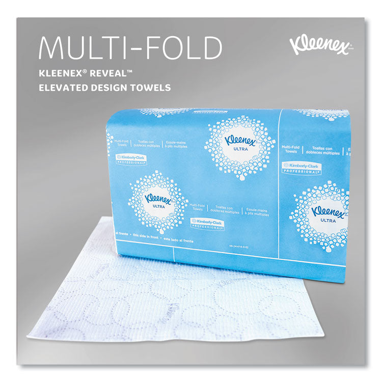 Reveal Multi-Fold Towels, 2-Ply, 8 X 9.4, White, 16/carton 8