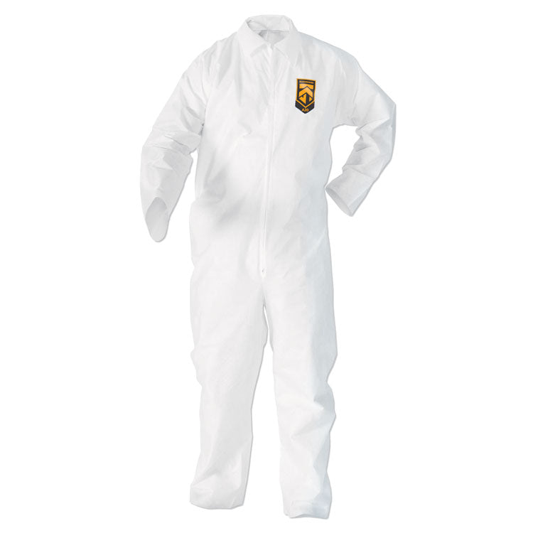 A20 Breathable Particle Protection Coveralls, Zip Closure, 2x-Large, White 1