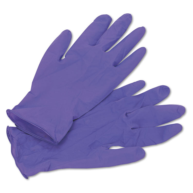 PURPLE NITRILE Exam Gloves, 242 mm Length, Medium, Purple, 1,000/Carton 1