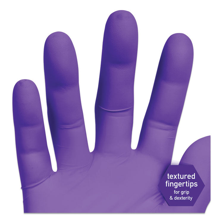 PURPLE NITRILE Exam Gloves, 242 mm Length, Large, Purple, 1,000/Carton 3