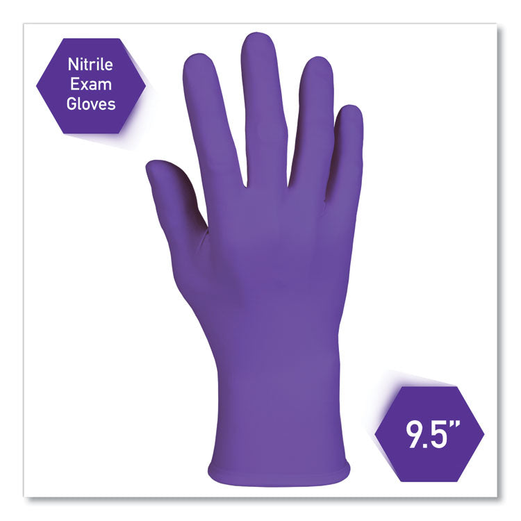 PURPLE NITRILE Exam Gloves, 242 mm Length, Large, Purple, 1,000/Carton 2