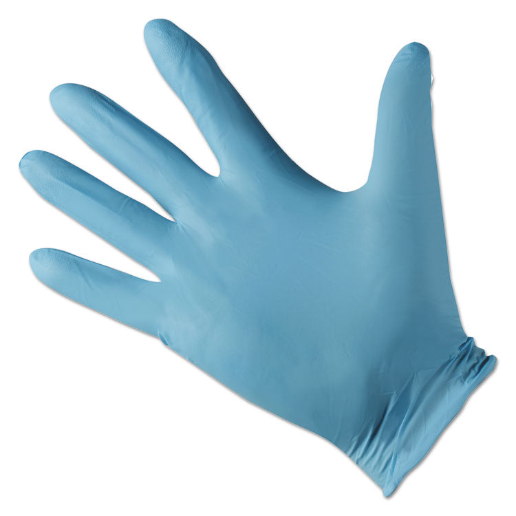 G10 Nitrile Gloves, Powder-Free, Blue, 242 mm Length, Large, 100/Box, 10 Boxes/Carton 1