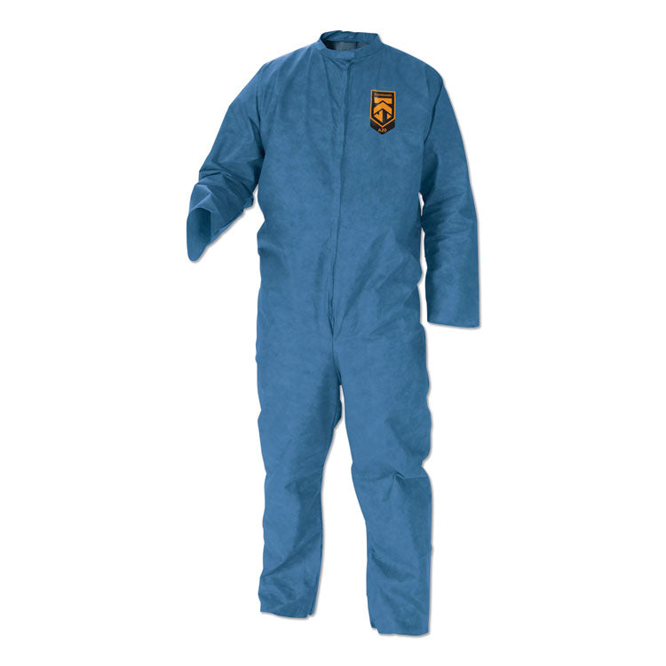 A20 Breathable Particle-Pro Coveralls, Zip, 2x-Large, Blue, 24/carton 1