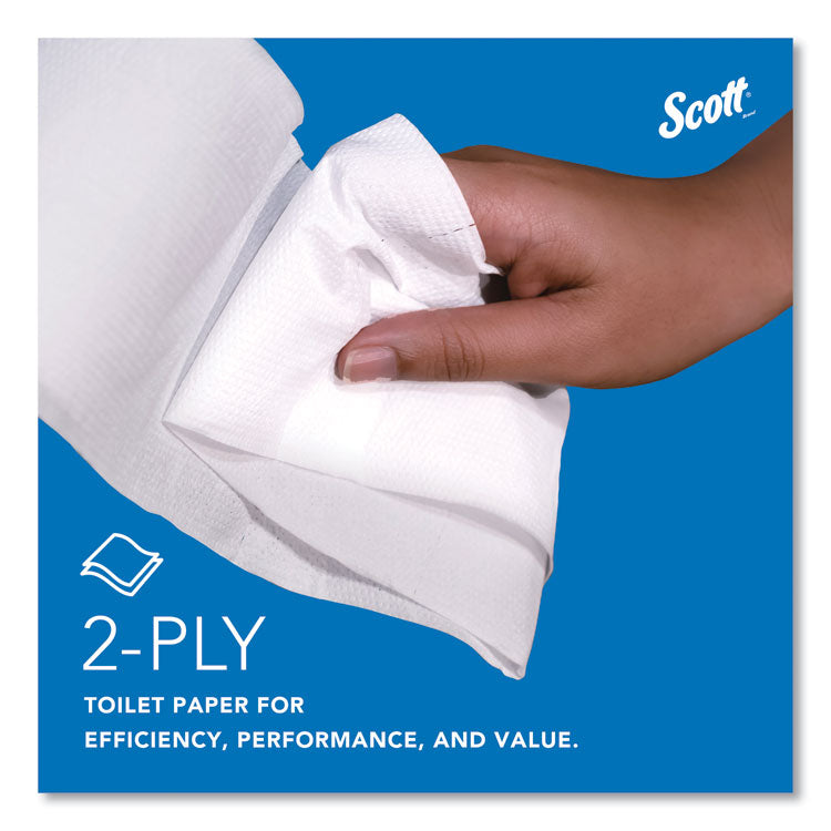 Essential 100% Recycled Fiber JRT Bathroom Tissue for Business, Septic Safe, 2-Ply, White, 3.55" x 1,000 ft, 12 Rolls/Carton 6