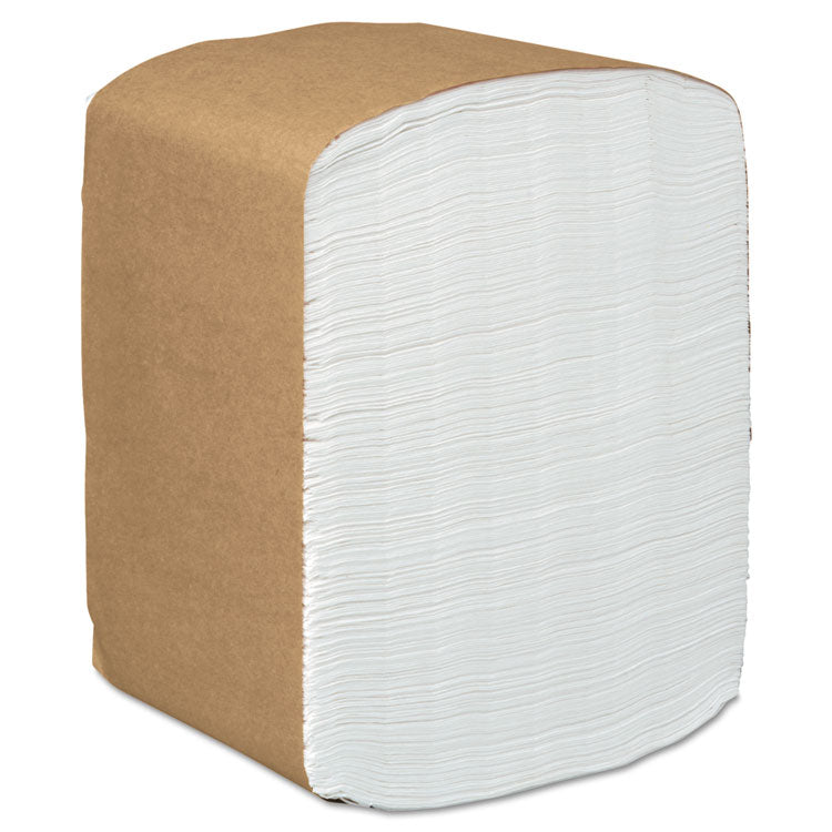 Full-Fold Dispenser Napkins, 1-Ply, 12 x 17, White, 400/Pack, 15 Packs/Carton 1