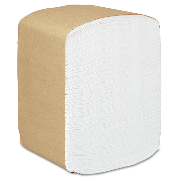 Full Fold Dispenser Napkins, 1-Ply, 13 X 12, White, 375/pack, 16 Packs/carton 1