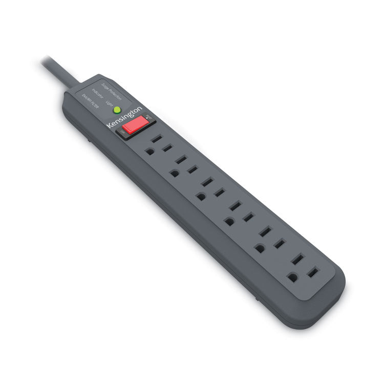 Guardian Surge Protector, 6 AC Outlets, 15 ft Cord, 540 J, Gray 2