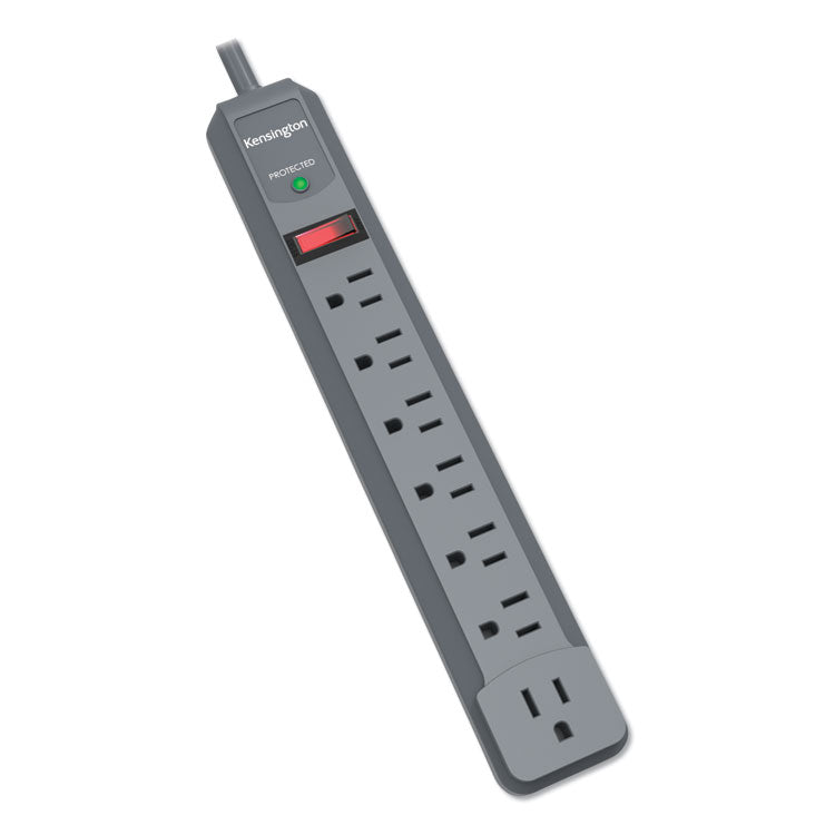 Guardian Premium Surge Protector, 7 AC Outlets, 6 ft Cord, 540 J, Gray 1