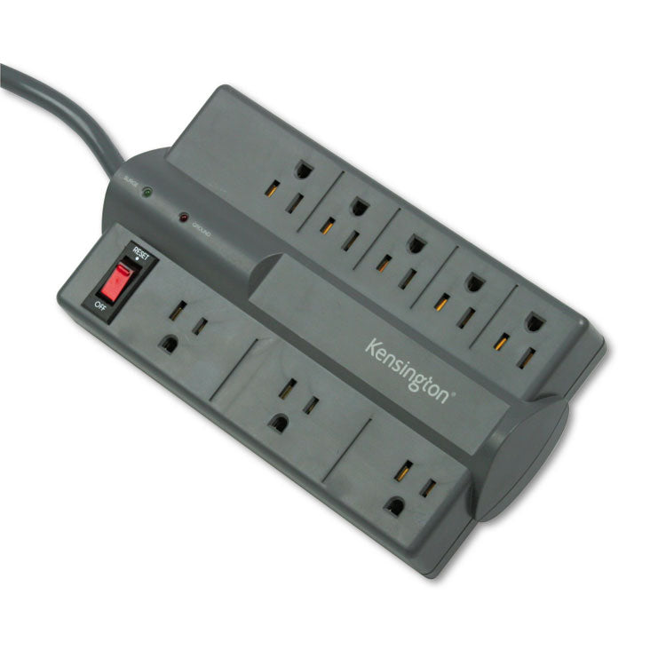 Guardian Premium Surge Protector, 8 AC Outlets, 6 ft Cord, 1,080 J, Gray 1