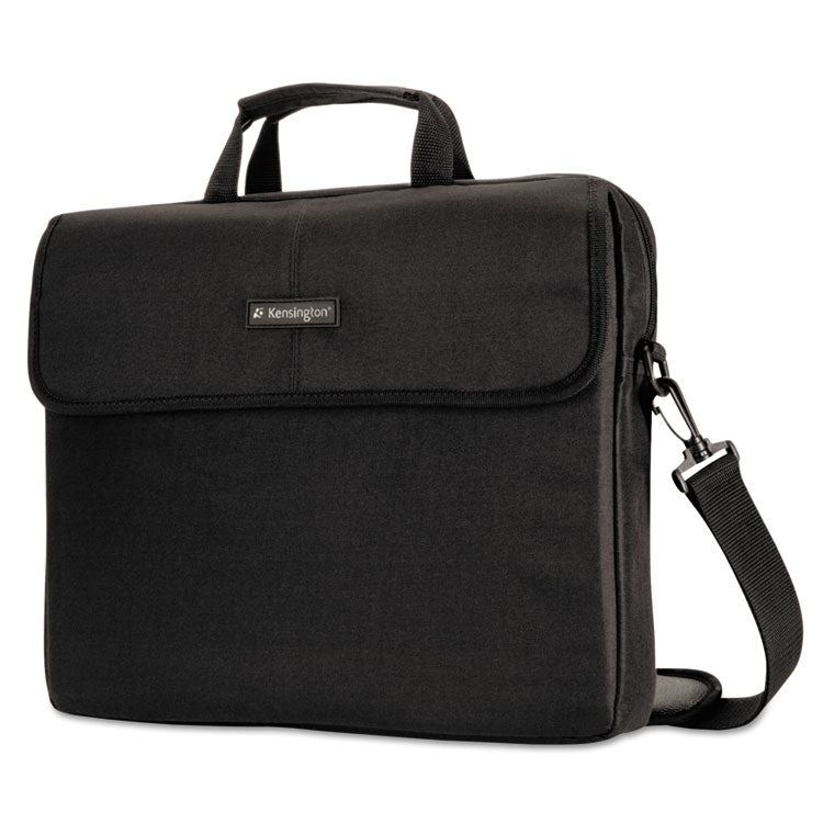 Simply Portable Padded Laptop Sleeve, Fits Devices Up to 15.6", Polyester, 17 x 1.5 x 12, Black 1