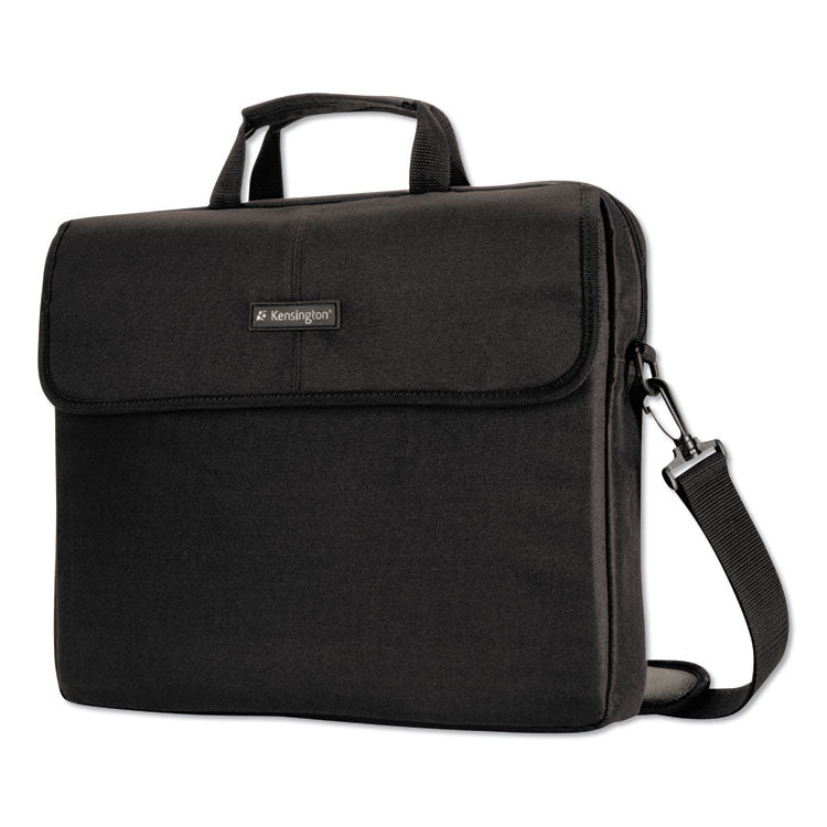 Simply Portable Padded Laptop Sleeve, Fits Devices Up to 17", Polyester, 17.38 x 2.13 x 14.25, Black 1