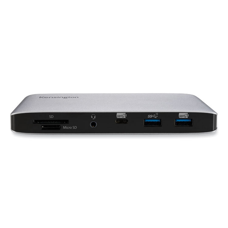 SD2480T Thunderbolt 3 Dual 4K Docking Station, Silver/Black 2