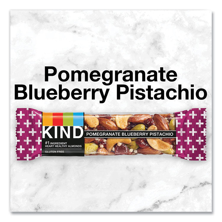 Plus Nutrition Boost Bar, Pom. Blueberry Pistachio/antioxidants, 1.4 Oz, 12/box 2